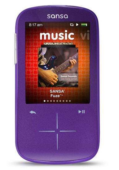Sansa Fuze+ czyli MP3 z innowacyjnym interfejsem graficznym 2