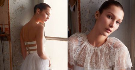 Bella Hadid w sesji dla paryskiego "Vogue'a"