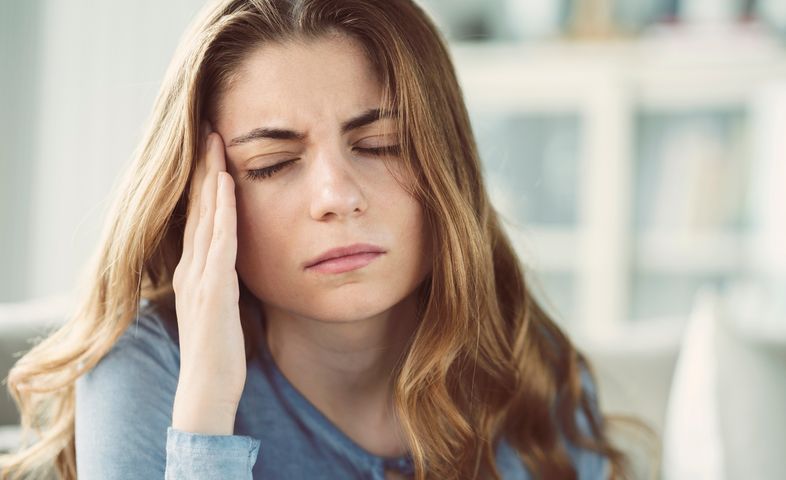 Ból głowy może również towarzyszyć infekcji np. zapaleniu zatok.