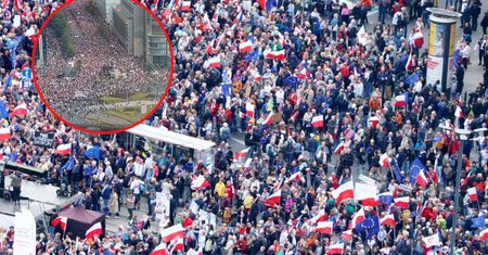 Frekwencja na Marszu Miliona Serc. W sieci krąży nagranie