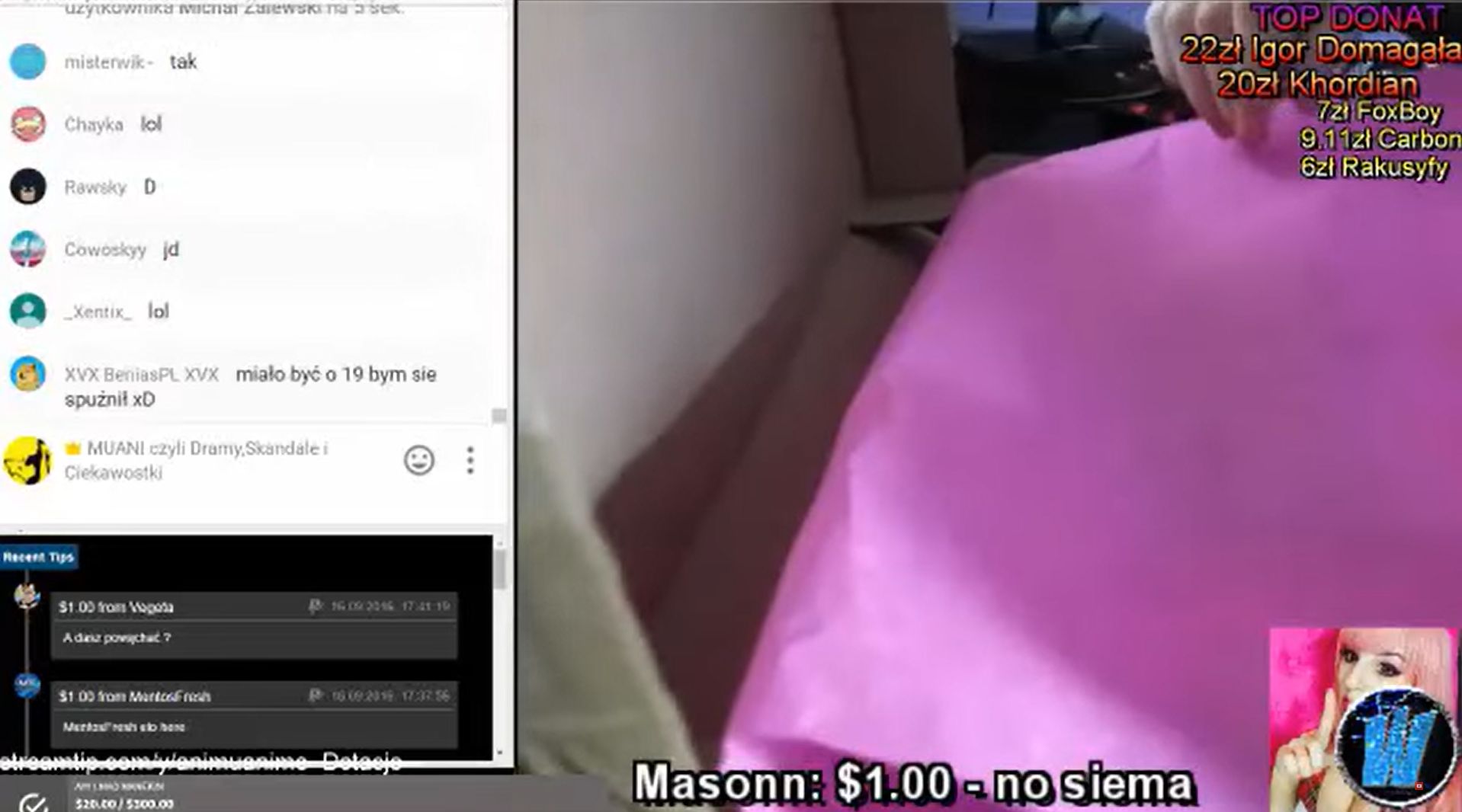 unboxing używanych majtek SexMasterki