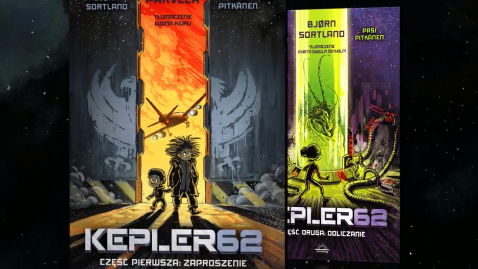 Seria "Kepler62" składa się z 6 części wydanych w Polsce przez Widnokrąg