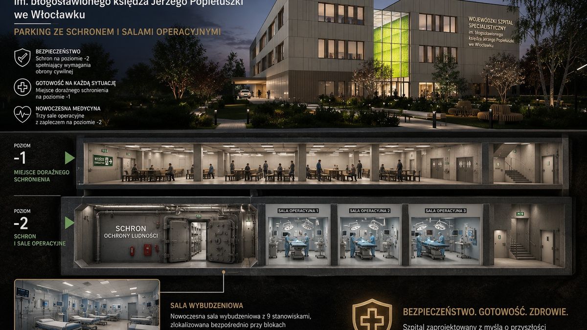 Schron pod włocławskim szpitalem