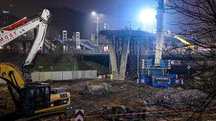 Gdańsk: Poważne utrudnienia. Kolejny etap prac przy kładce na Zaspie