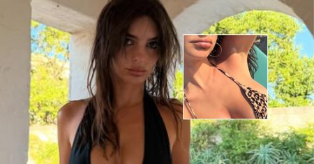 Emily Ratajkowski na plaży. Gwiazda pokazała się w bikini