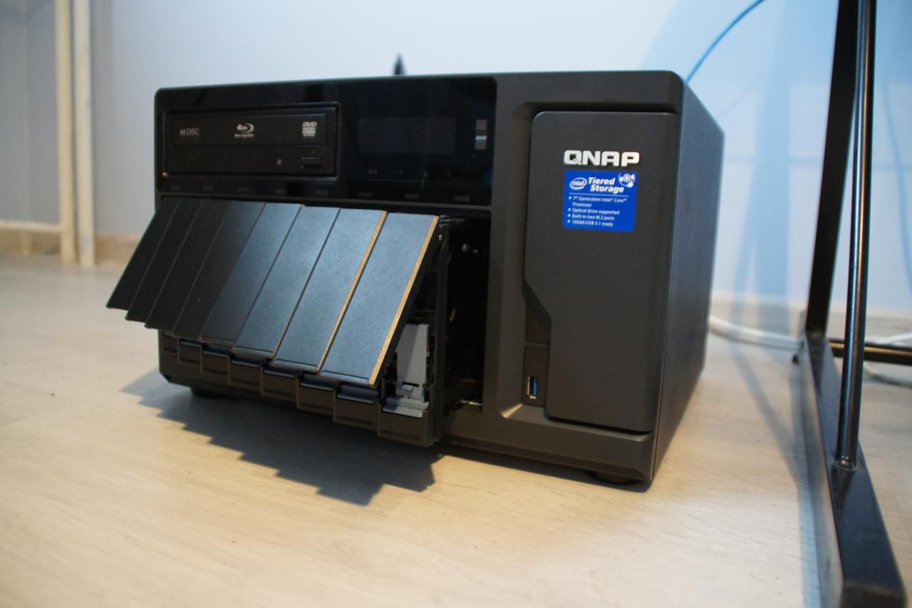QNAP TVS-882BR: test profesjonalnego dysku sieciowego z nagrywarką Blu-ray 2