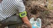 Zakopał torbę w lesie. Kierowca w rękach policji