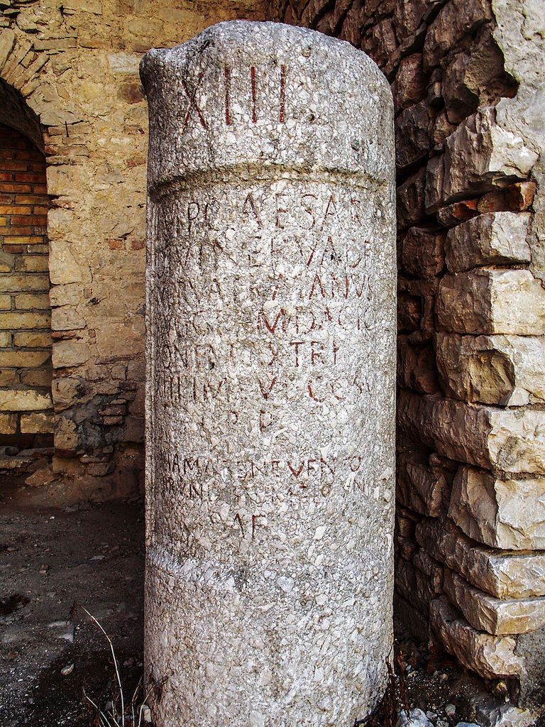 Kamień milowy z via Traiana