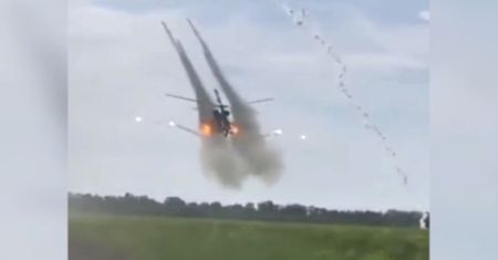 Byli w drodze na front. Nagle piloci Mi-8 wkroczyli do akcji
