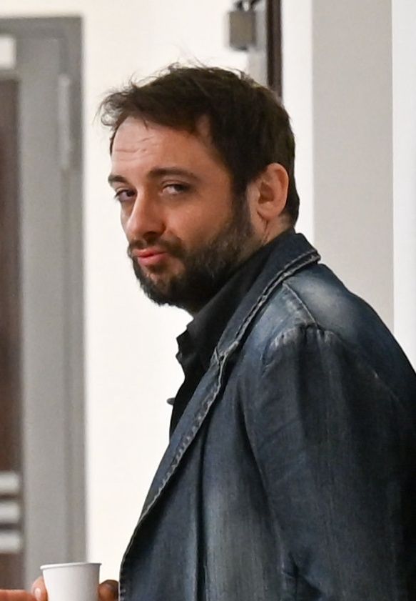 Michał Żurawski na rozprawie rozwodowej z Romą Gąsiorowską