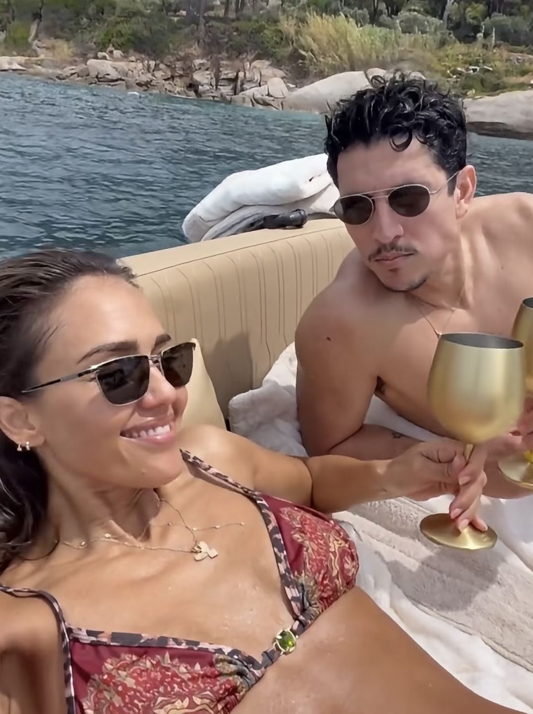 Jessica Alba z partnerem 