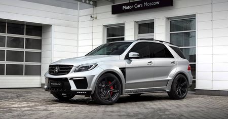 TopCar Mercedes-Benz ML63 AMG – przyduża Srebrna Strzała