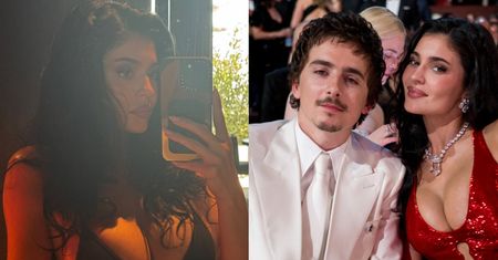 Kylie Jenner pozuje w bieliźnie po Oscarach. Tak odciąga uwagę od żartów z ukochanego? (FOTO)