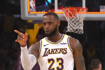 LeBron James, fot. kadr z youtube / NBA