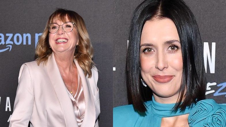 Iwona i Milena Lewandowskie na premierze filmu o Robercie