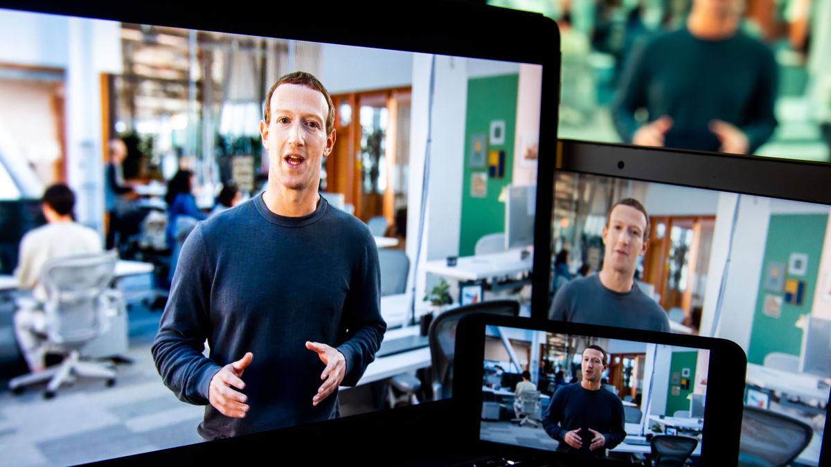 Na zdjęciu: Mark Zuckerber, CEO Meta Platforms Inc.