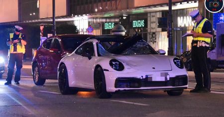 Śmiertelny wypadek w centrum Warszawy. Pieszy pod kołami porsche