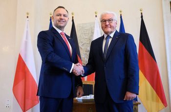 Prezydent Karol Nawrocki w Berlinie. Pojawił się temat reparacji