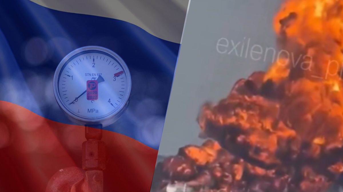 Gigantyczny słup ognia w Rosji. Potężny cios Ukraińców