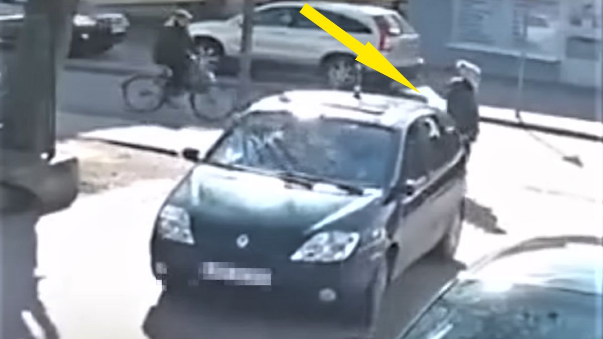 80-latek doprowadził do dwóch kolizji i prawie potrącił pieszą 