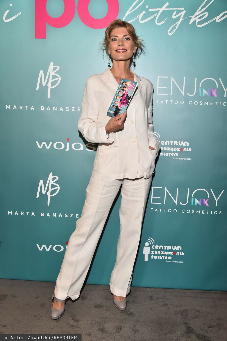 Dawno niewidziana Małgorzata Lewińska bryluje na premierze 