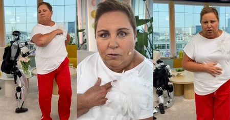Kokieterka Dorota Wellman poszła W TANY Z ROBOTEM. "Na mój widok mężczyźni się obalają" (WIDEO)