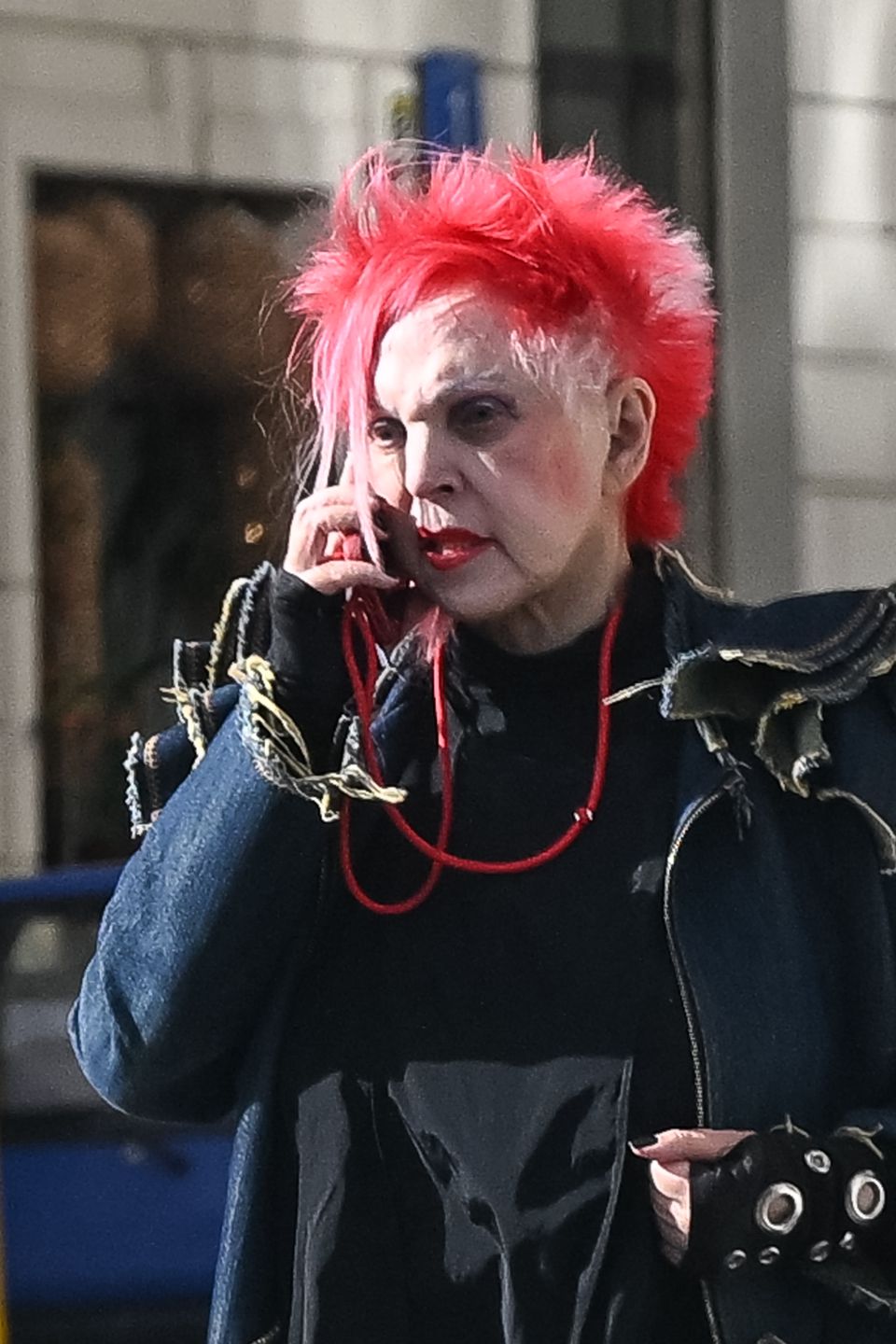 Krystyna Mazurówna "przyłapana" na ulicach Warszawy