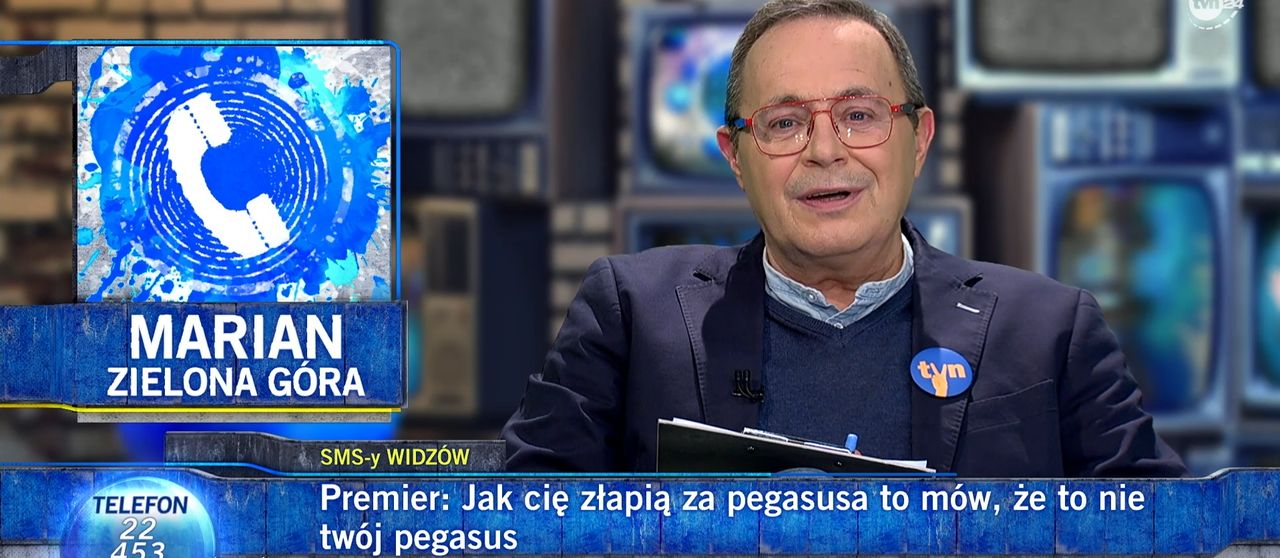 "Szkło kontaktowe" TVN24. Do studia dodzwonił się rozgniewany widz