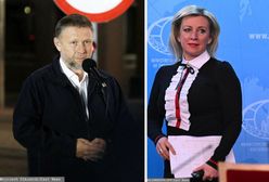 "To Rosja zachowuje się agresywne". Kierwiński odpowiedział Zacharowej