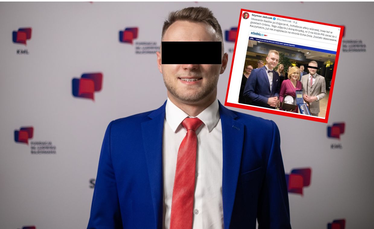 Afera wizowa. Edgar K. "znika" z kolejnego portalu