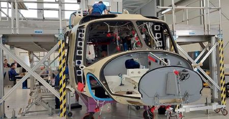 Otwarcie linii produkcyjnej śmigłowców AW149 dla Polskich sił zbrojnych w PZL-Świdnik