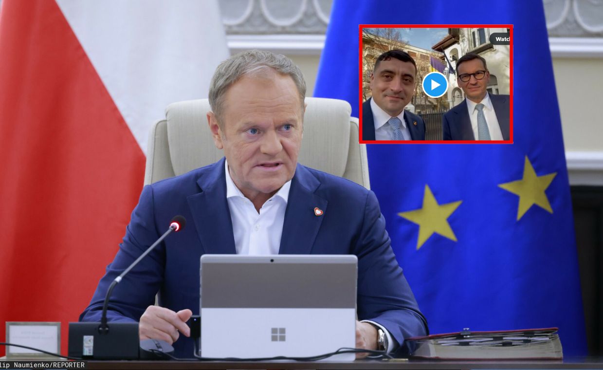 Tusk mocno o Morawieckim. "Już nawet nie udają"