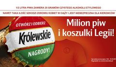 „Otwórz się na wygrywanie!” - milion piw i koszulki Legii w promocji Królewskiego