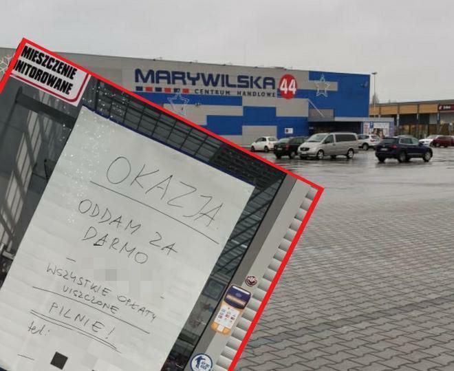 Marywilska 44 świecie pustkami. Właścicielka chce pilnie pozbyć się swojego lokalu