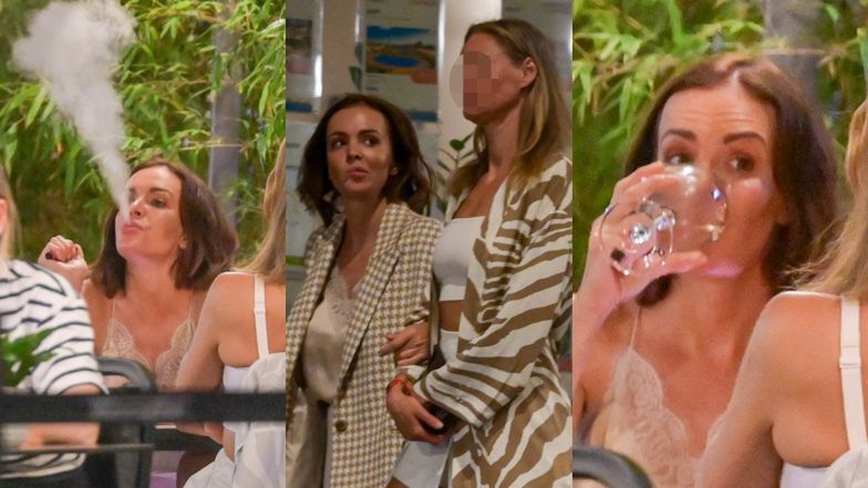 Anna Wendzikowska relaksuje się wieczorową porą