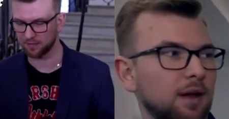 Nietypowe zachowanie pracownika Republiki w Sejmie. Wszystko się nagrało