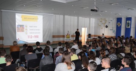 Akcja edukacyjna w Gimnazjum w Budzyniu