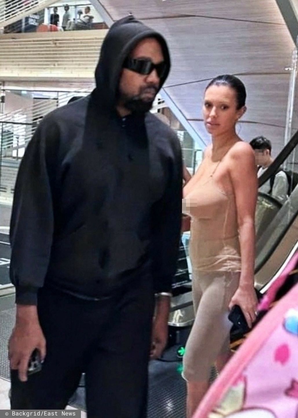 Kanye West i Bianca Censori w markecie w Tokio