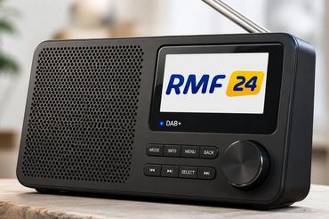 Stacja RMF24 debiutuje w DAB+ (wizualizacja AI)
