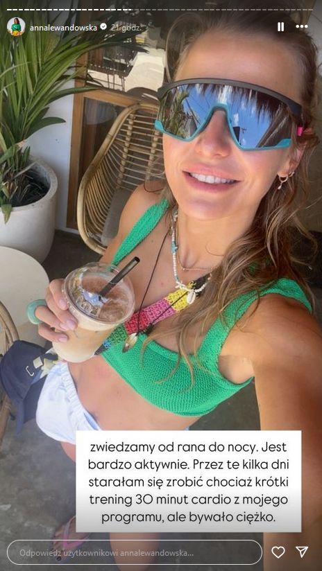 Anna Lewandowska zwiedza Bali z przyjaciółką