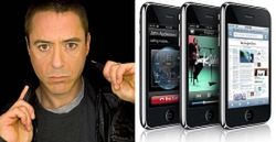 Robert Downey Jr reklamuje iPhone`a 3G! 1