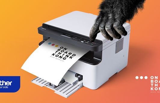 On Board Think Kong dla marki Brother