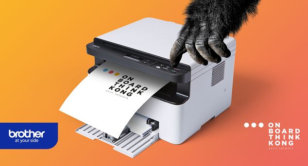 On Board Think Kong dla marki Brother