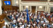 Ważny moment w ukraińskim parlamencie. Czekali na to lata