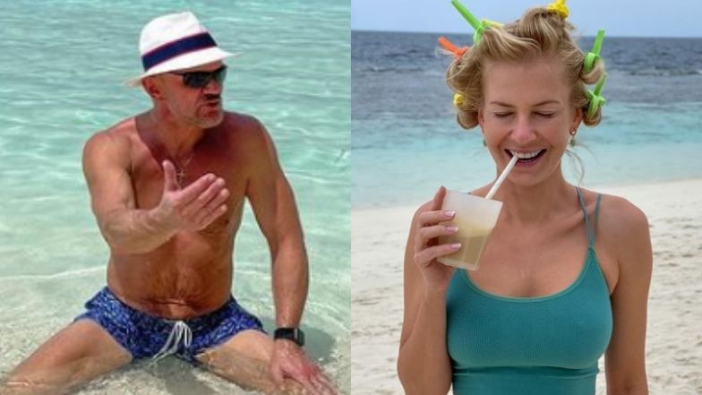 Edyta i Cezary Pazurowie dokazują na  Malediwach