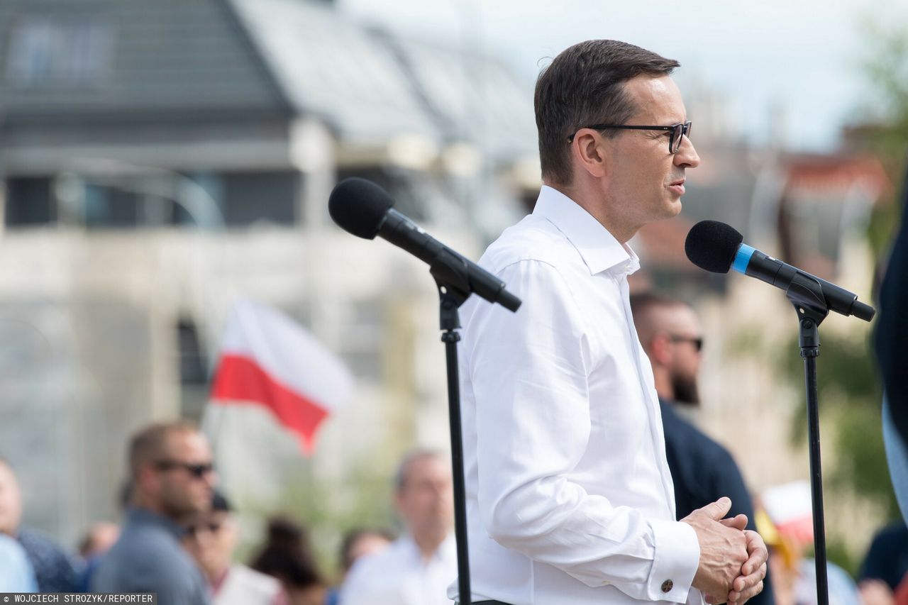 Premier Mateusz Morawiecki w Tczewie