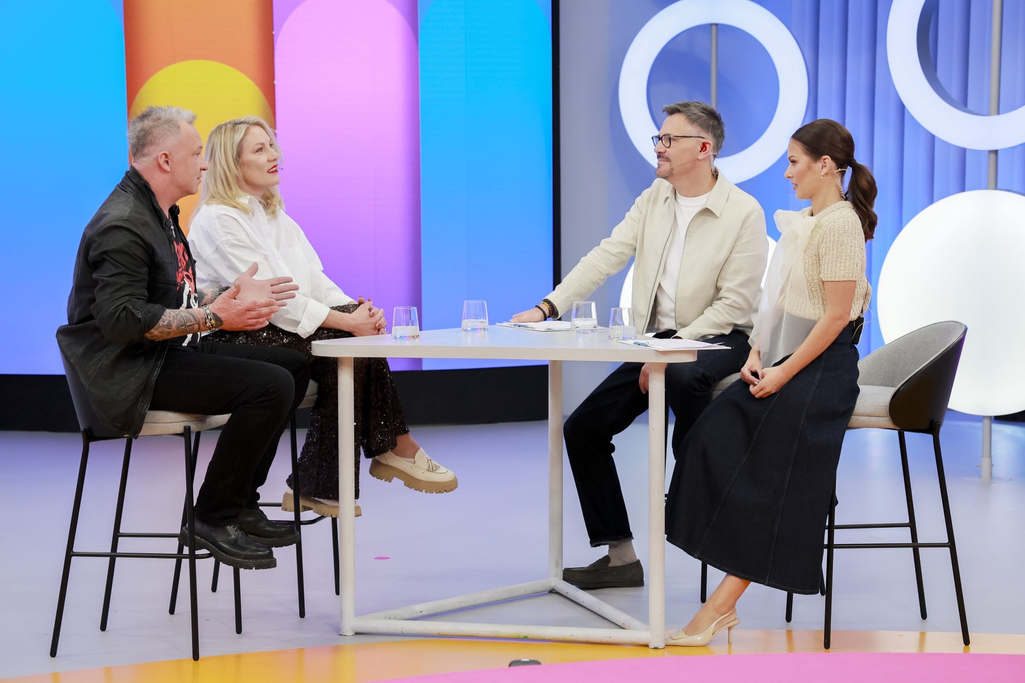 Arkadiusz Woźniak, Martyna Kupczyk  w programie 