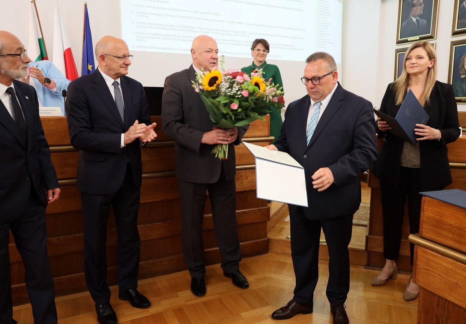 Nagrody miasta Lublin dla sportowców.