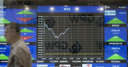 Polska giełda w europejskim topie. Ukraińskie spółki rosną dwucyfrowo