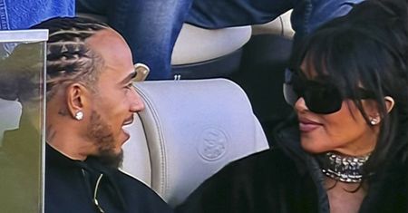 Odczytano z ruchu warg, co Lewis Hamilton mówił do Kim Kardashian: "Nie zabieram każdej dziewczyny do mojej mamy..."